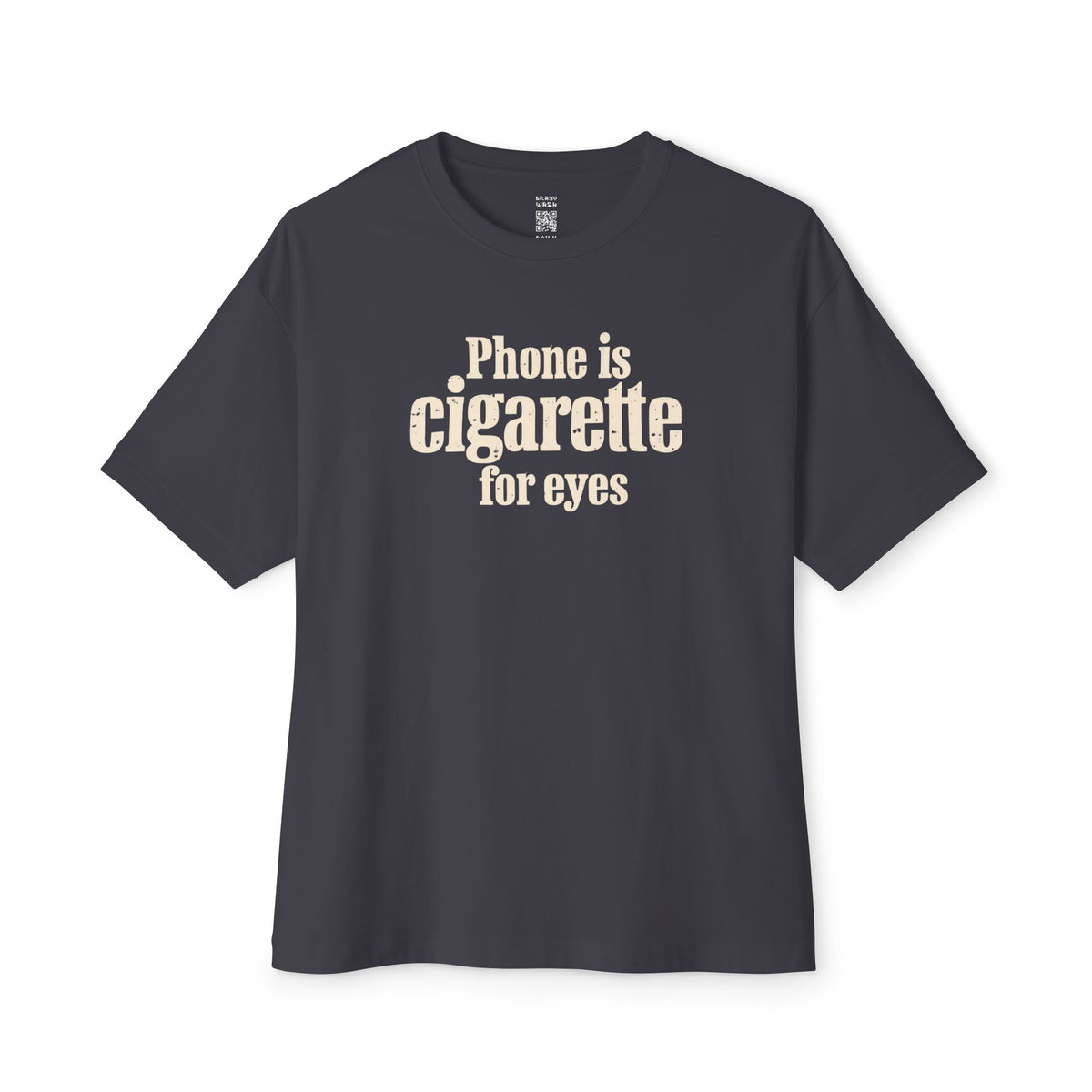 Cigarette For Eyes Oversized Tee
