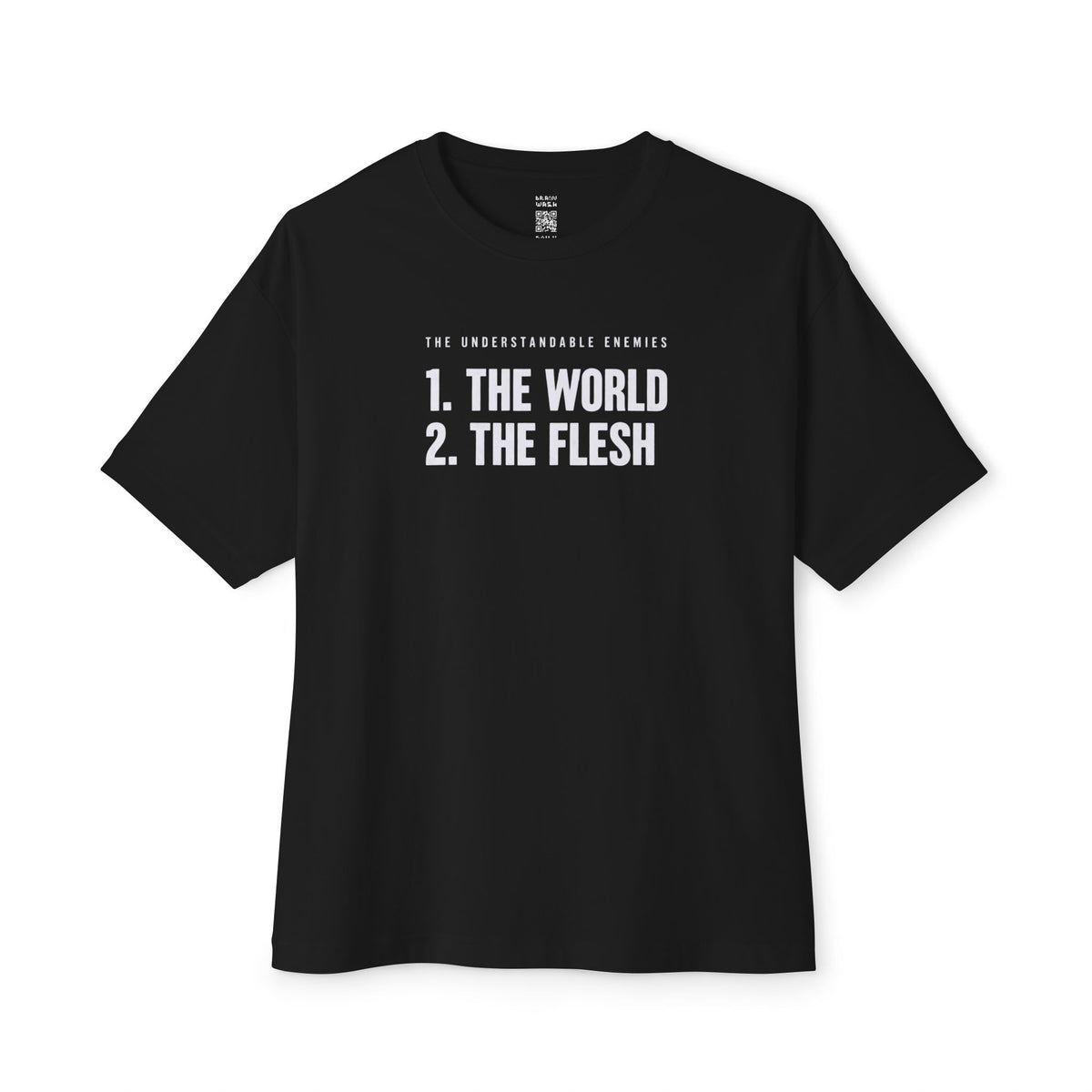 The World The Flesh Oversized Tee