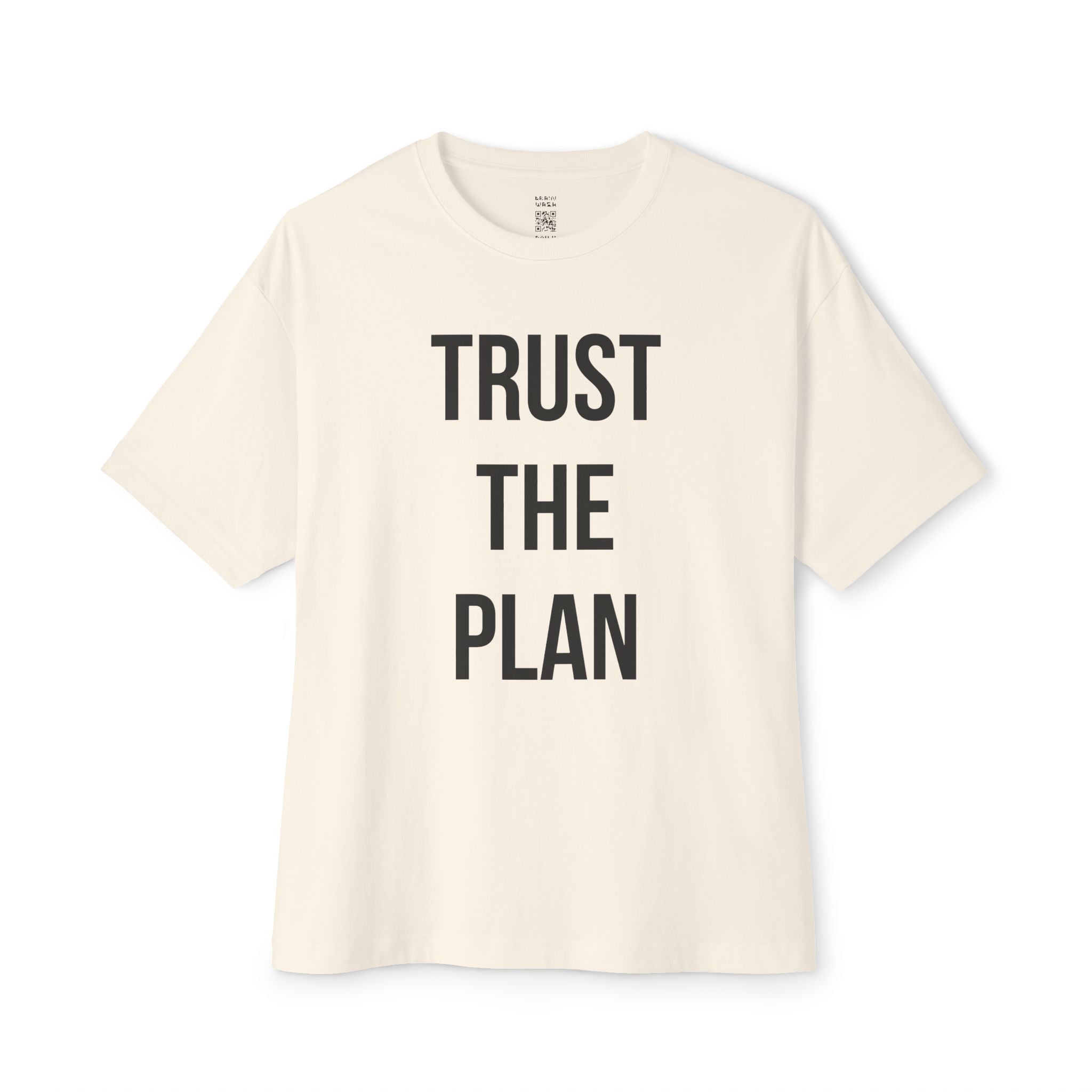 Trust The Plan Oversized Tee