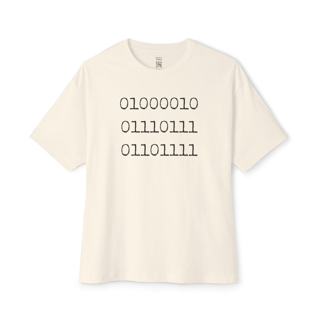 Binary BWO Oversized Tee