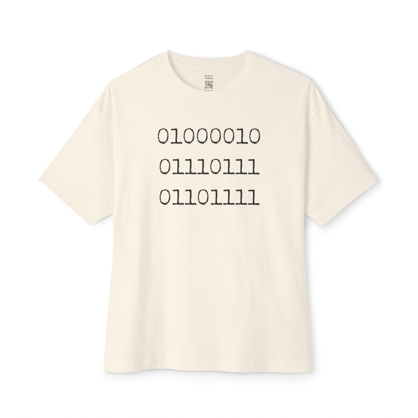 Binary BWO Oversized Tee