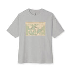 Intercontinental Cable Map Of The World Oversized Tee