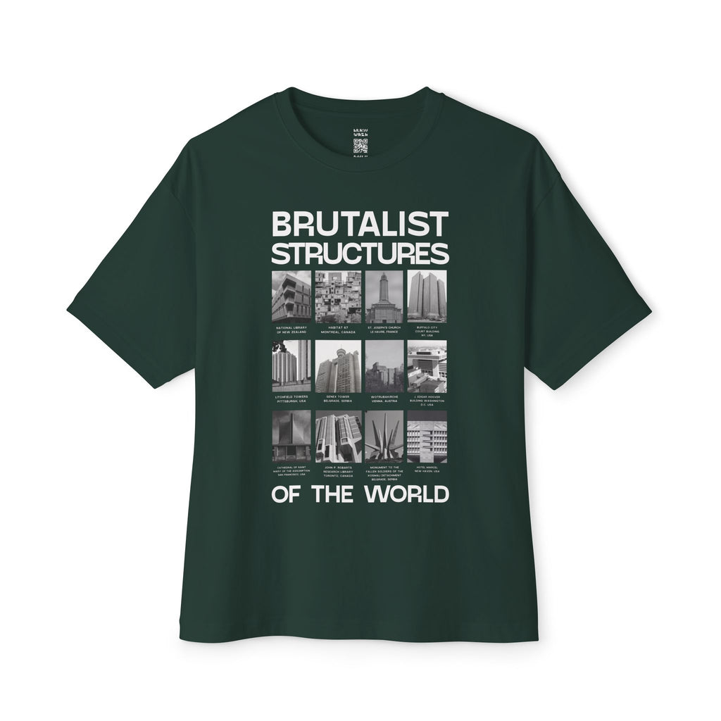 Brutalist Structures of the World Oversized Tee