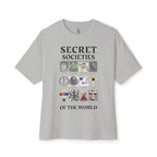 Secret Societies Of The World Oversized Tee