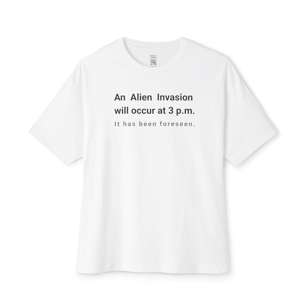 Alien Invasion Oversized Tee