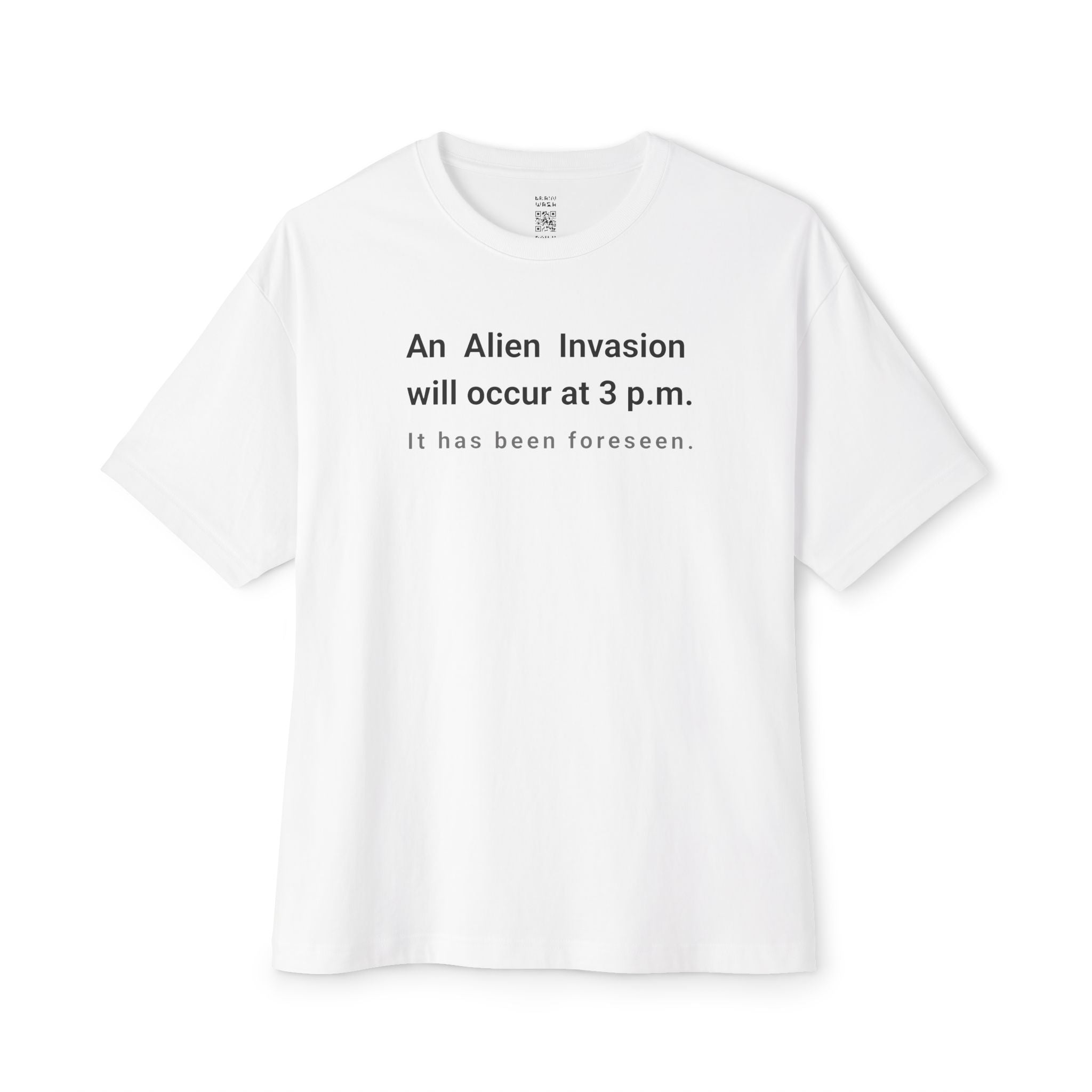 Alien Invasion Oversized Tee