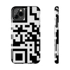 QR Print Tough Phone Case