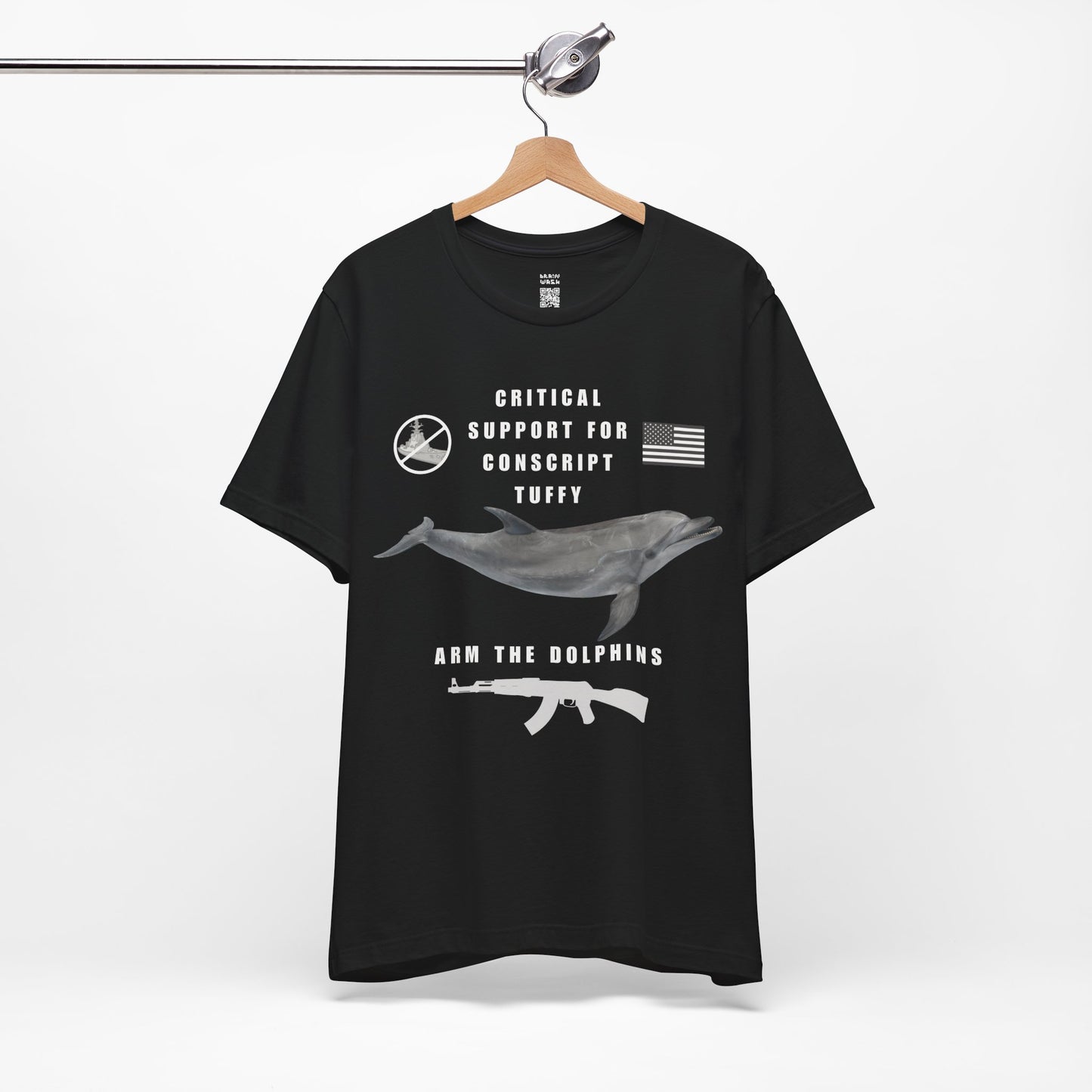 Conscript Tuffy Arm The Dolphins T-Shirt