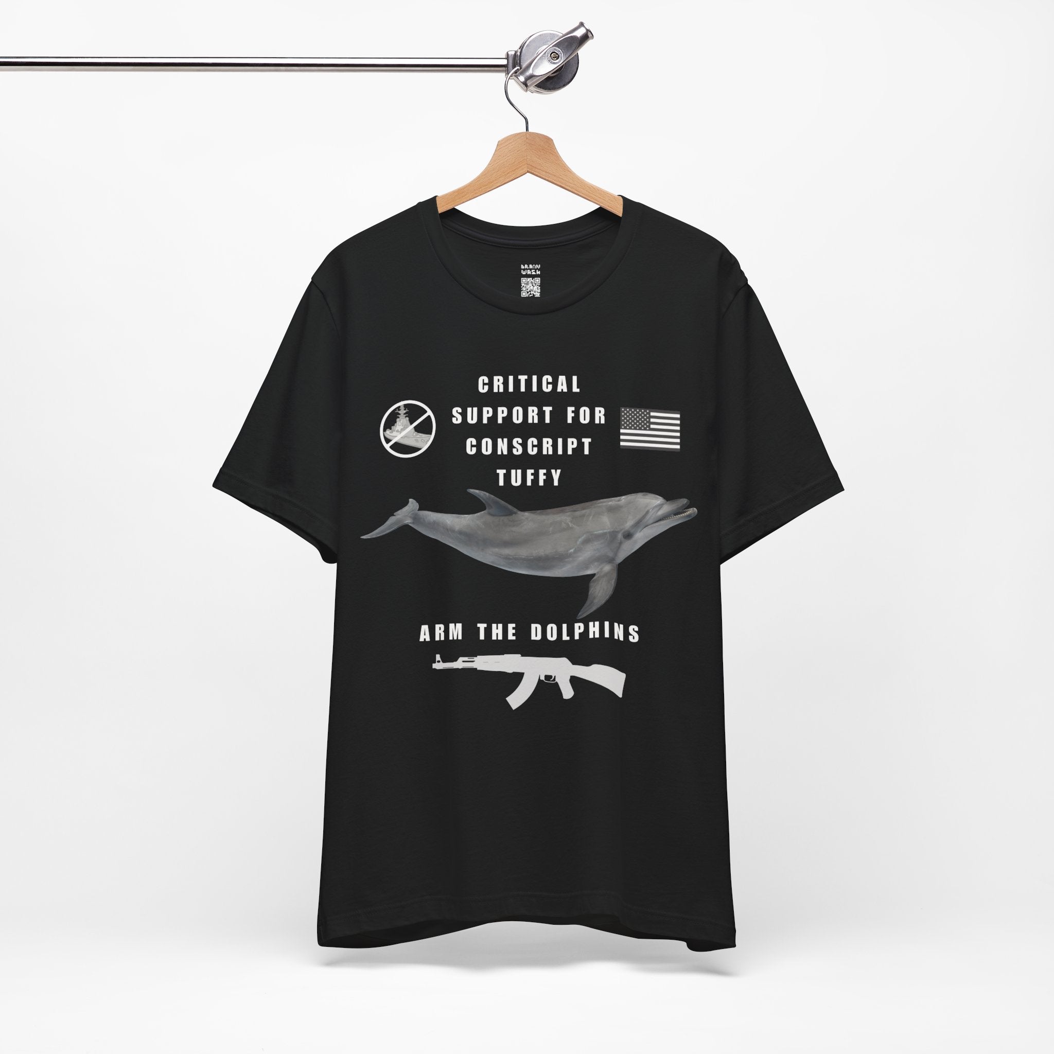 Conscript Tuffy Arm The Dolphins T-Shirt