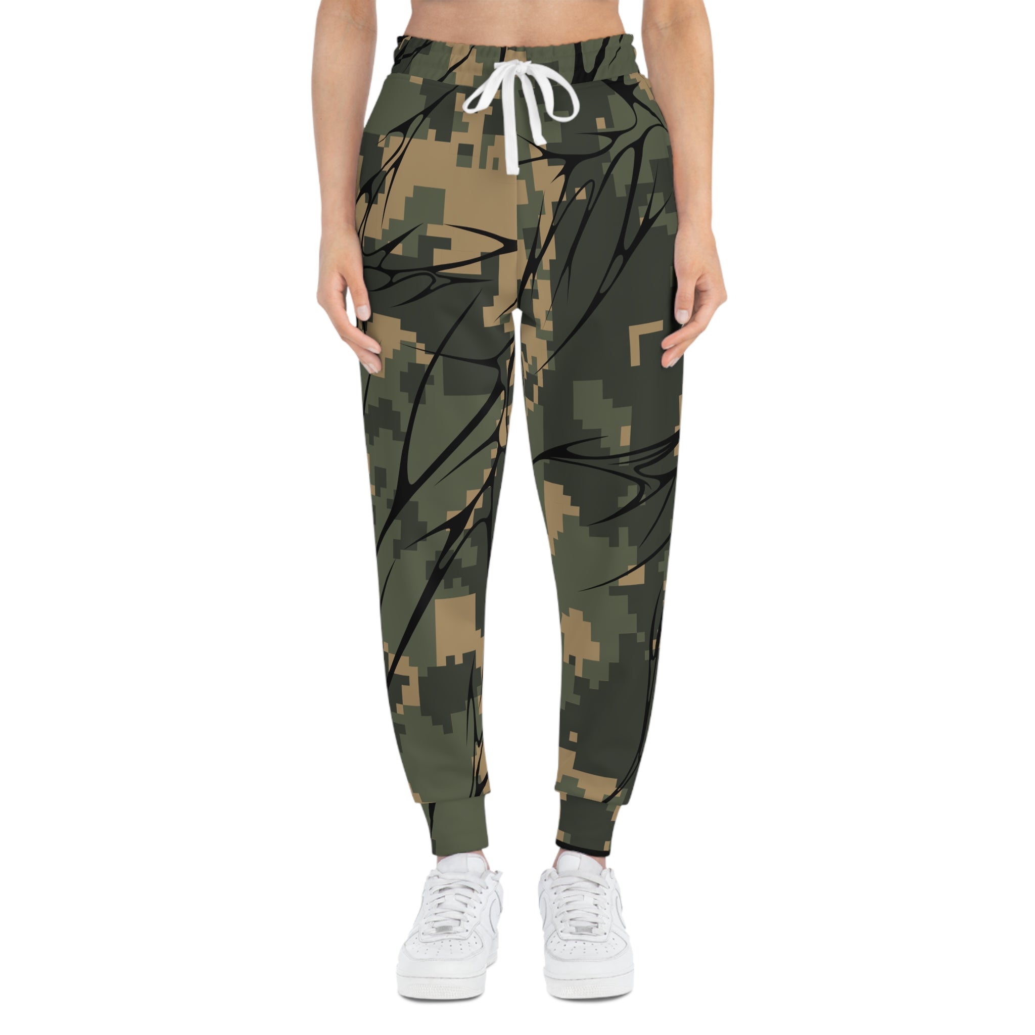 Cyber Sigil Digital Camo Joggers