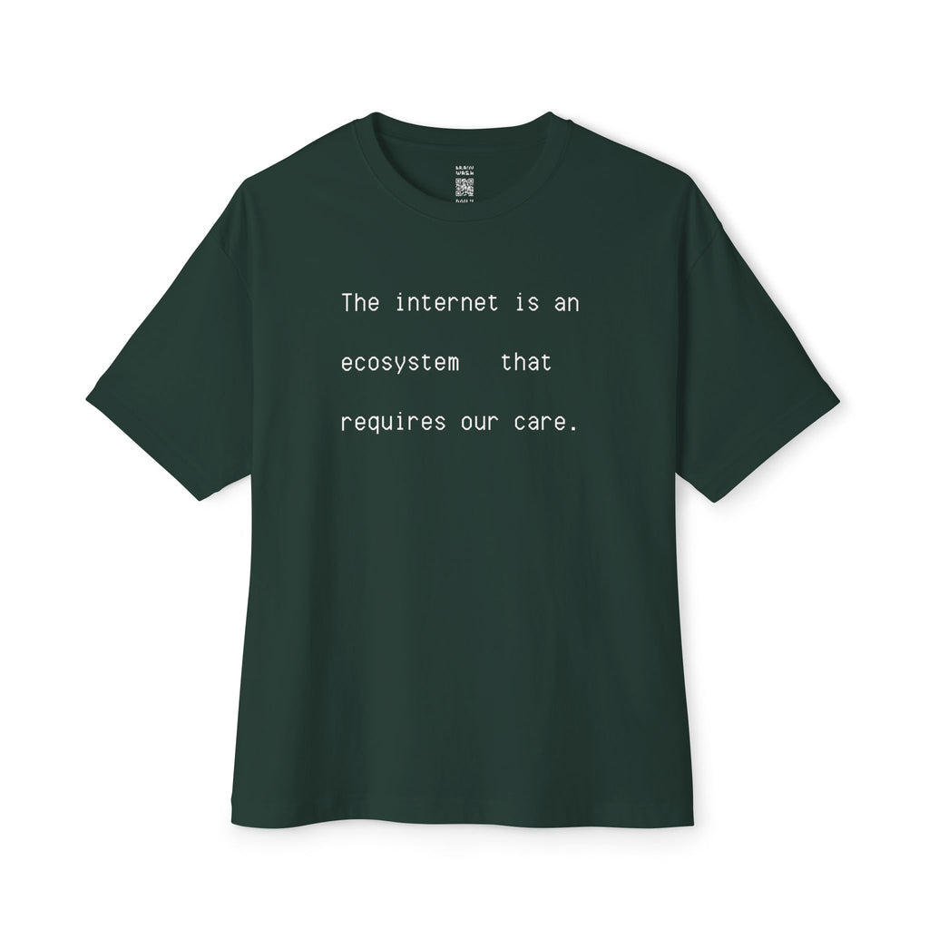 Ecosystem That Requires Our Care Oversized Tee
