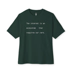 Ecosystem That Requires Our Care Oversized Tee