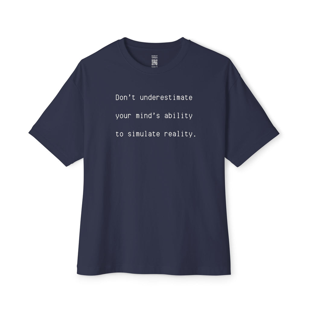 Don’t Underestimate Your Mind Oversized Tee