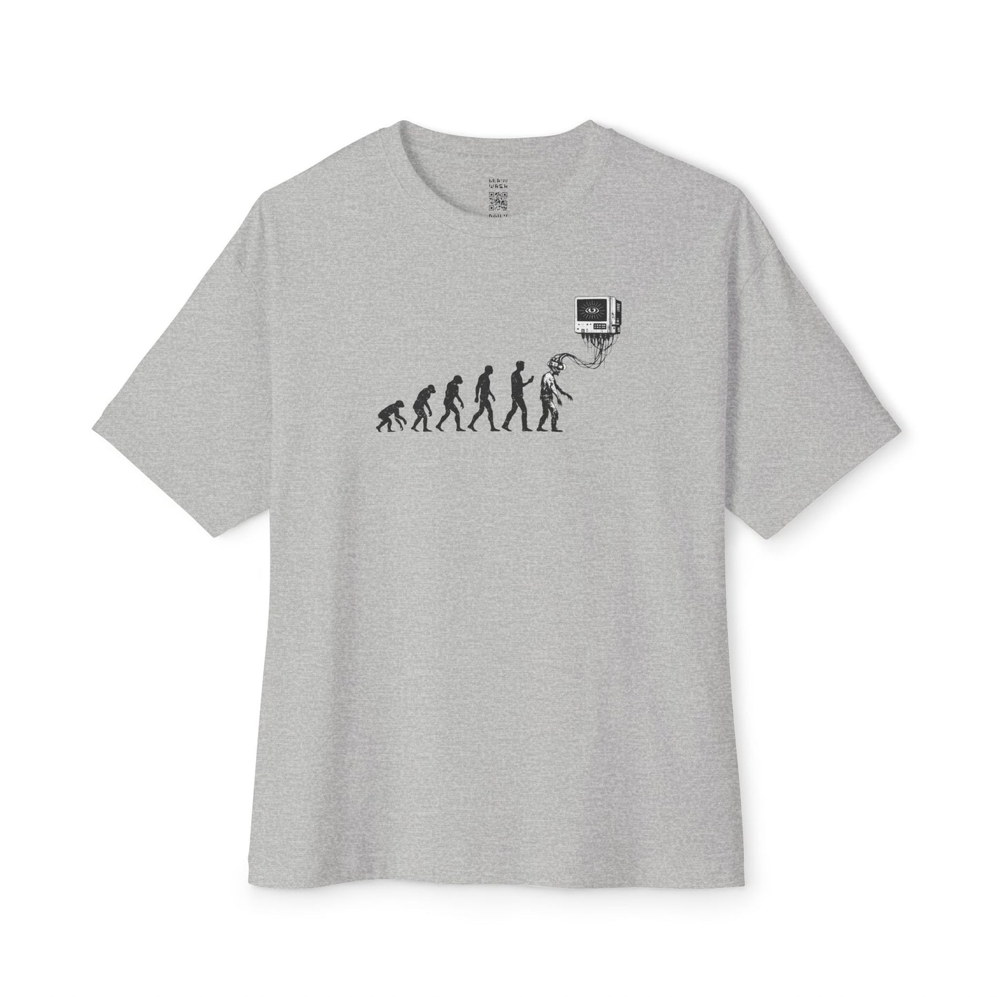 Evolution Of Man Oversized Tee