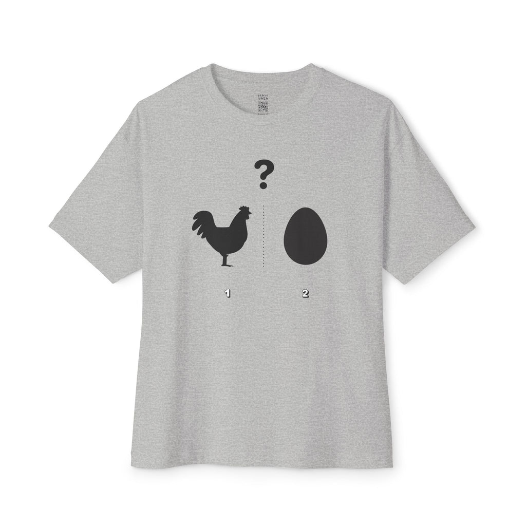 Chicken Or The Egg Oversized Tee