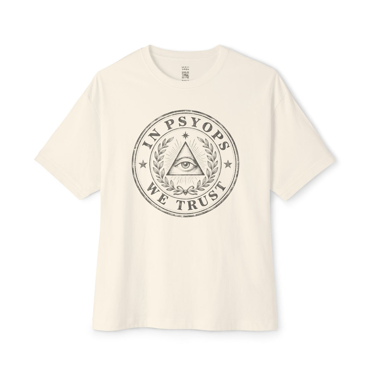 In Psyops We Trust Oversized Tee