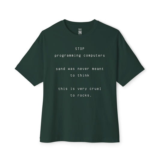 Cruel To Rocks Oversized Tee