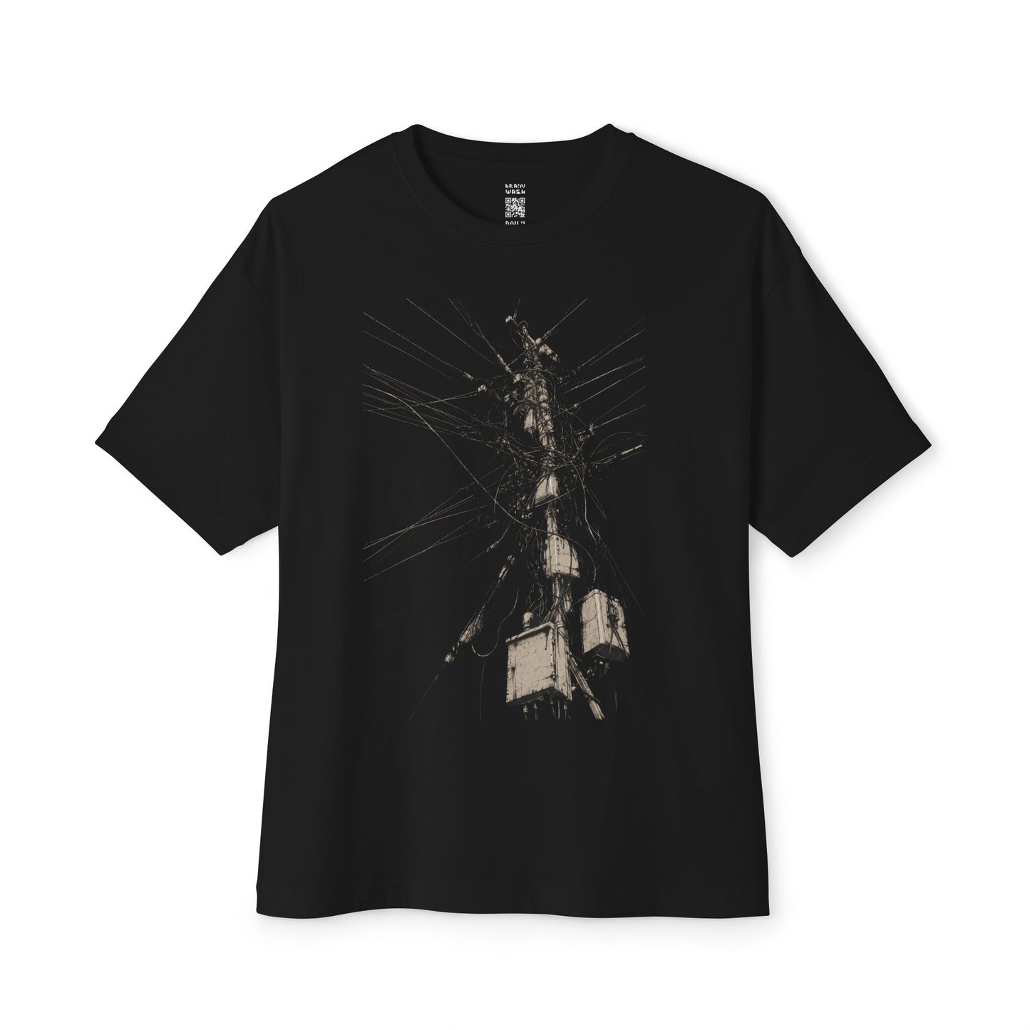 Crossed Wires Oversized Tee