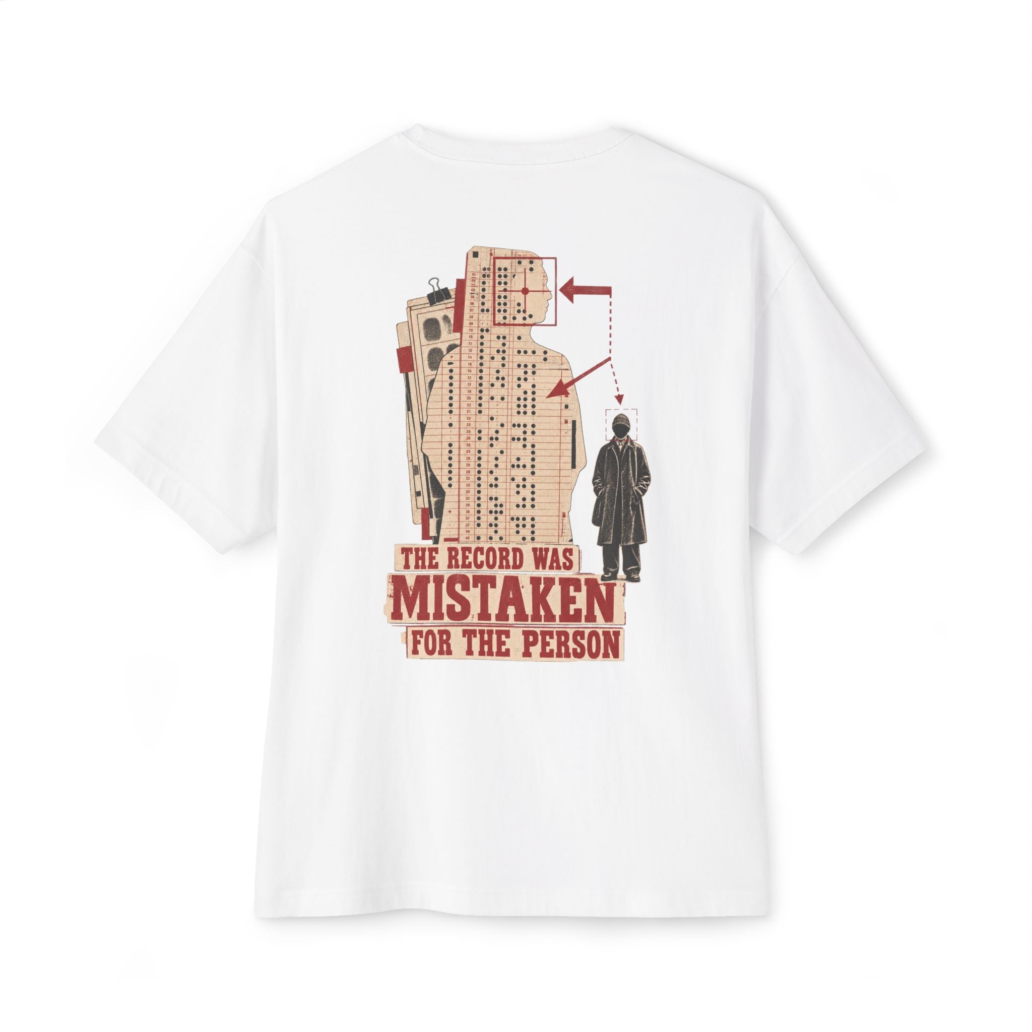 Mistaken Record Oversized Tee