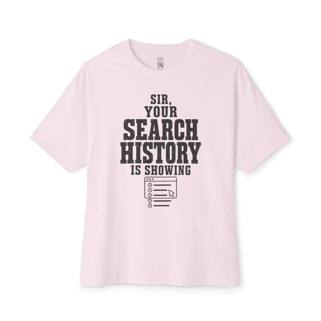 Search History Oversized Tee