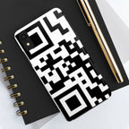 QR Print Tough Phone Case