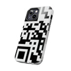 QR Print Tough Phone Case