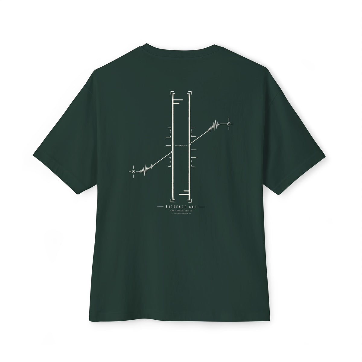 Evidence Gap Oversized Tee