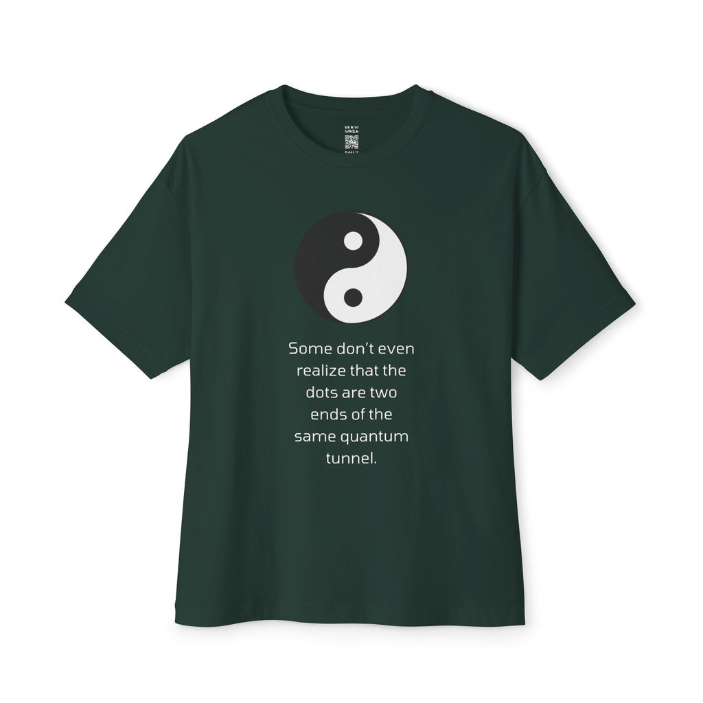 Two Ends Of The Same Quantum Tunnel Oversized Tee