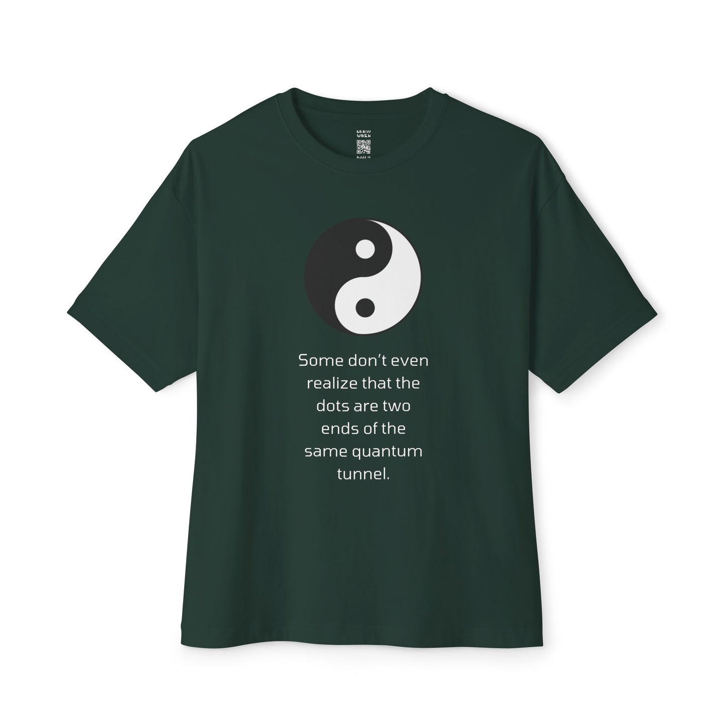 Two Ends Of The Same Quantum Tunnel Oversized Tee