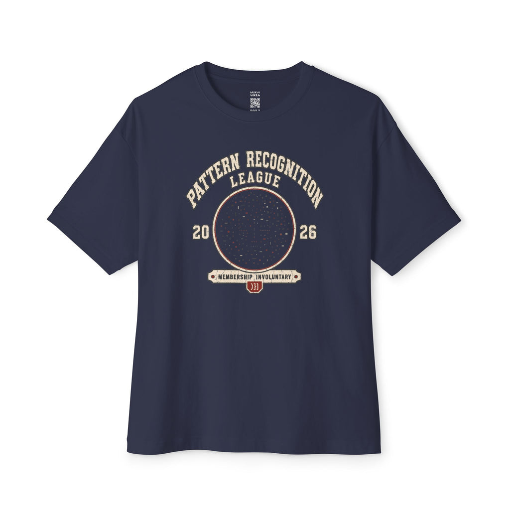 Pattern Recognition League Oversized Tee