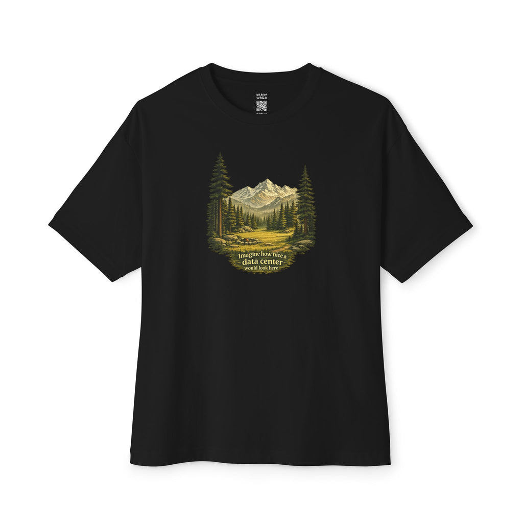 Imagine How Nice Alpine Clearing Oversized Tee