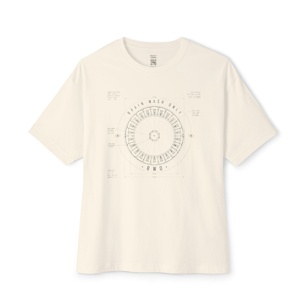 Panopticon Blueprint Oversized Tee