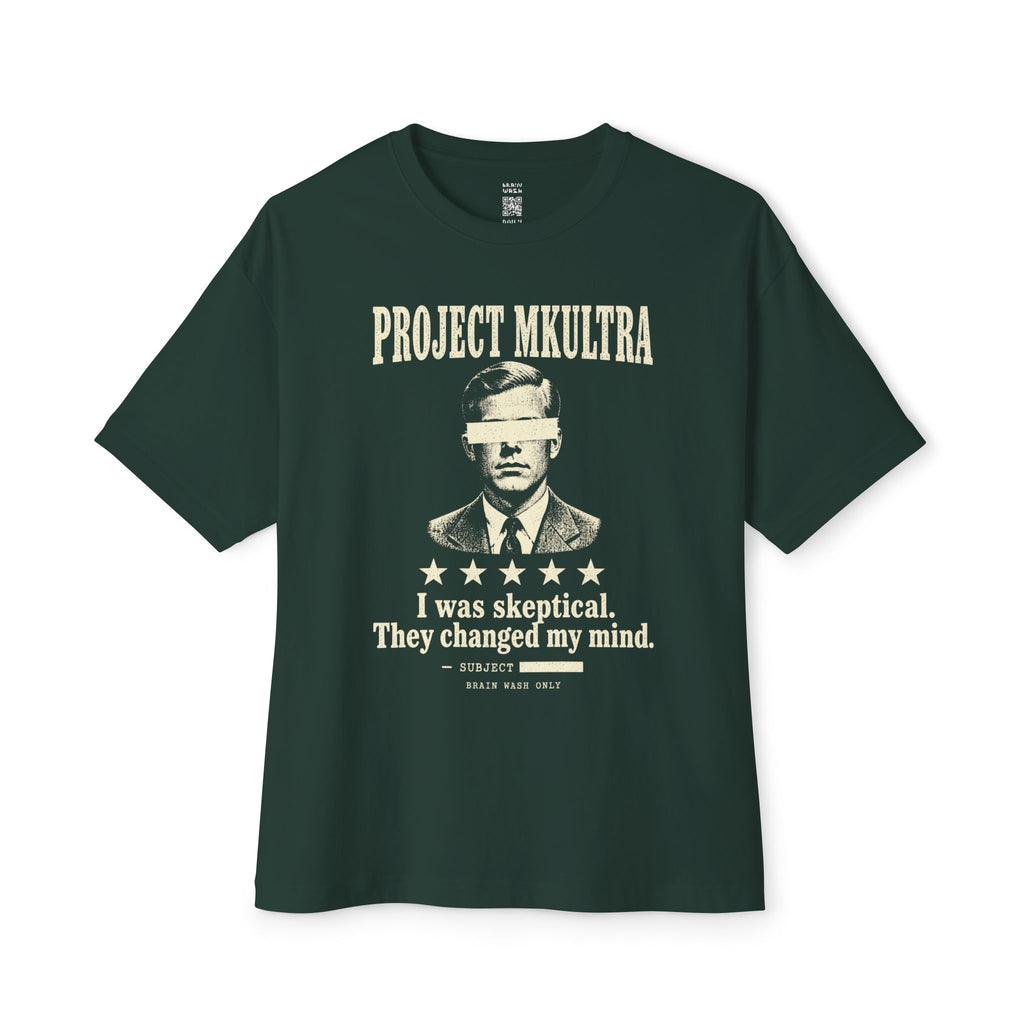 Project MKUltra Review Oversized Tee