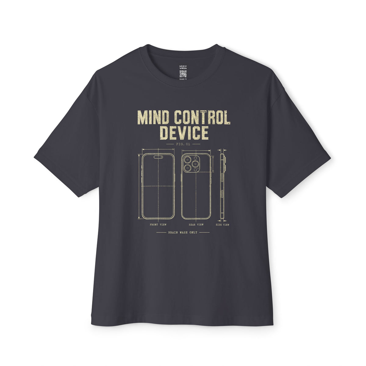 Mind Control Device Oversized Tee