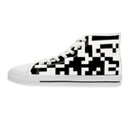 Women's QR Print High Top Sneakers