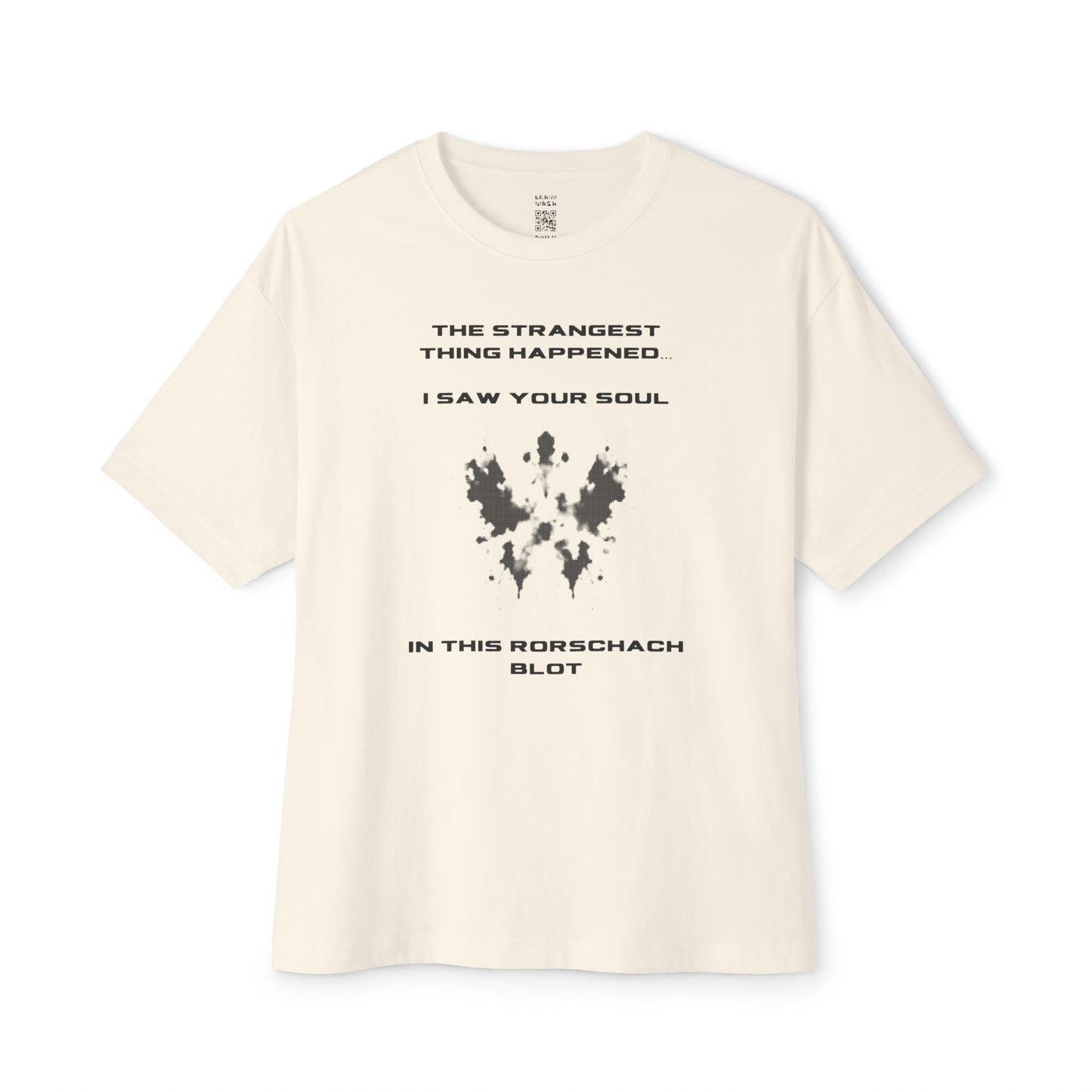 I Saw Your Soul in This Rorschach Ink Blot Oversized Tee