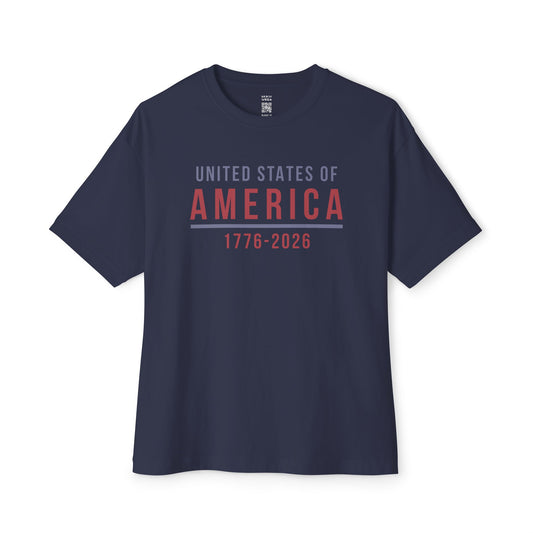 United States Of America 250th Oversized Tee
