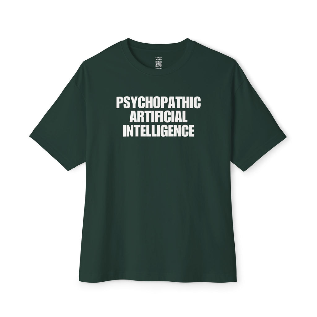 Psychopathic Artificial Intelligence Oversized Tee