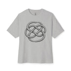 Ouroboros Earthworm Knot Oversized Tee