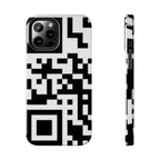 QR Print Tough Phone Case
