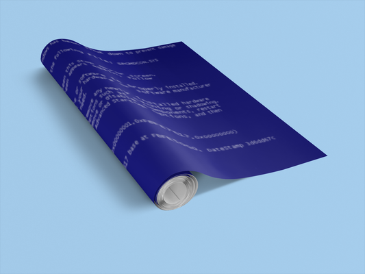 BSOD Wrapping Paper