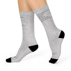 Slab #001 Brutalist Socks