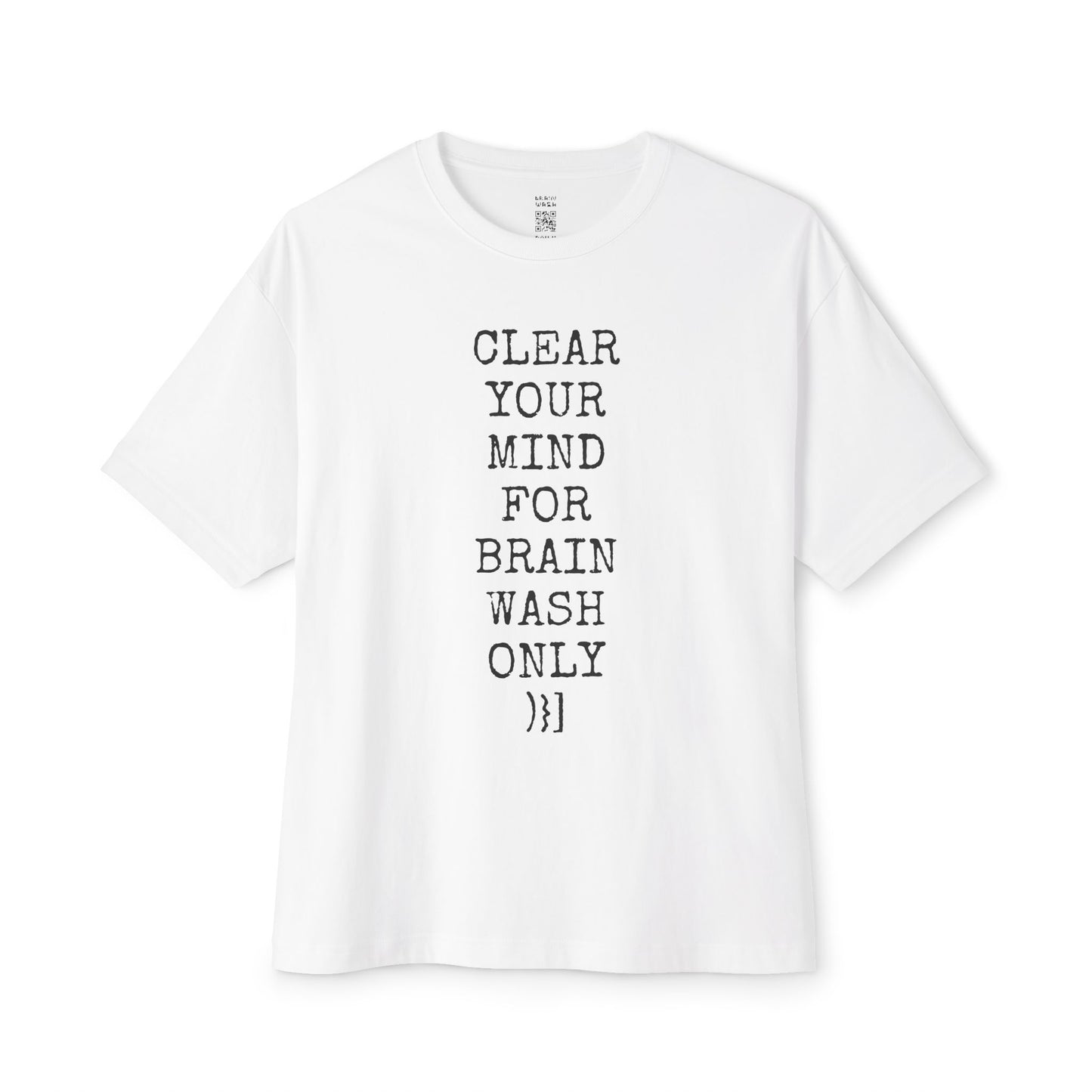 Clear Your Mind Oversized Tee