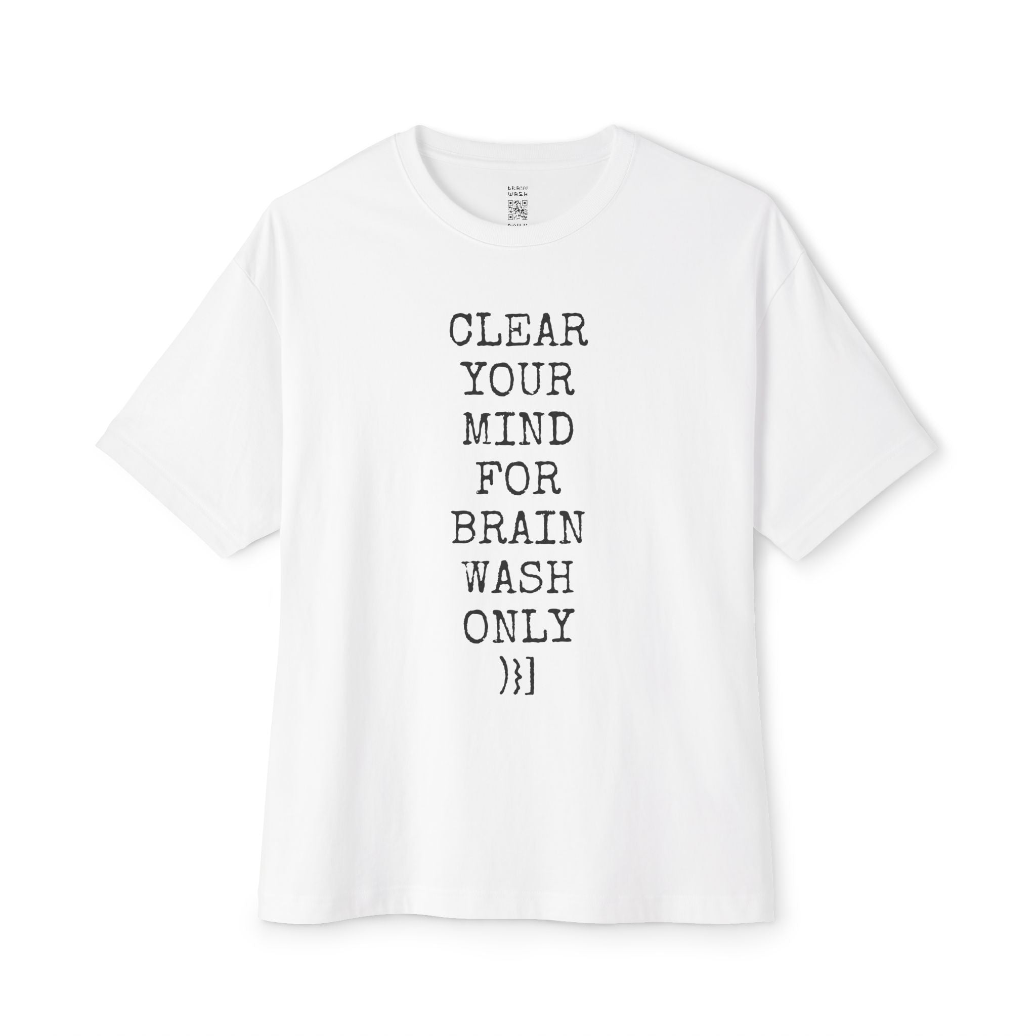 Clear Your Mind Oversized Tee