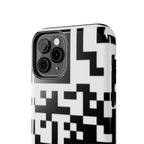 QR Print Tough Phone Case