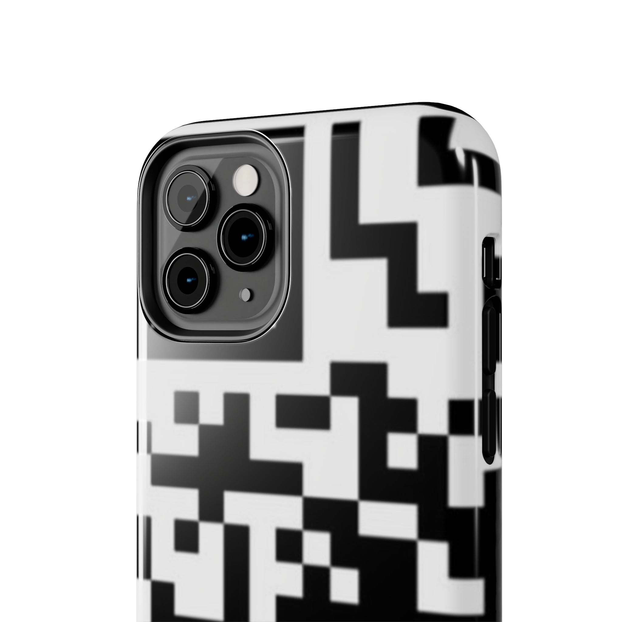 QR Print Tough Phone Case