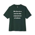 Zoo For The Enjoyment Of Aliens Oversized Tee