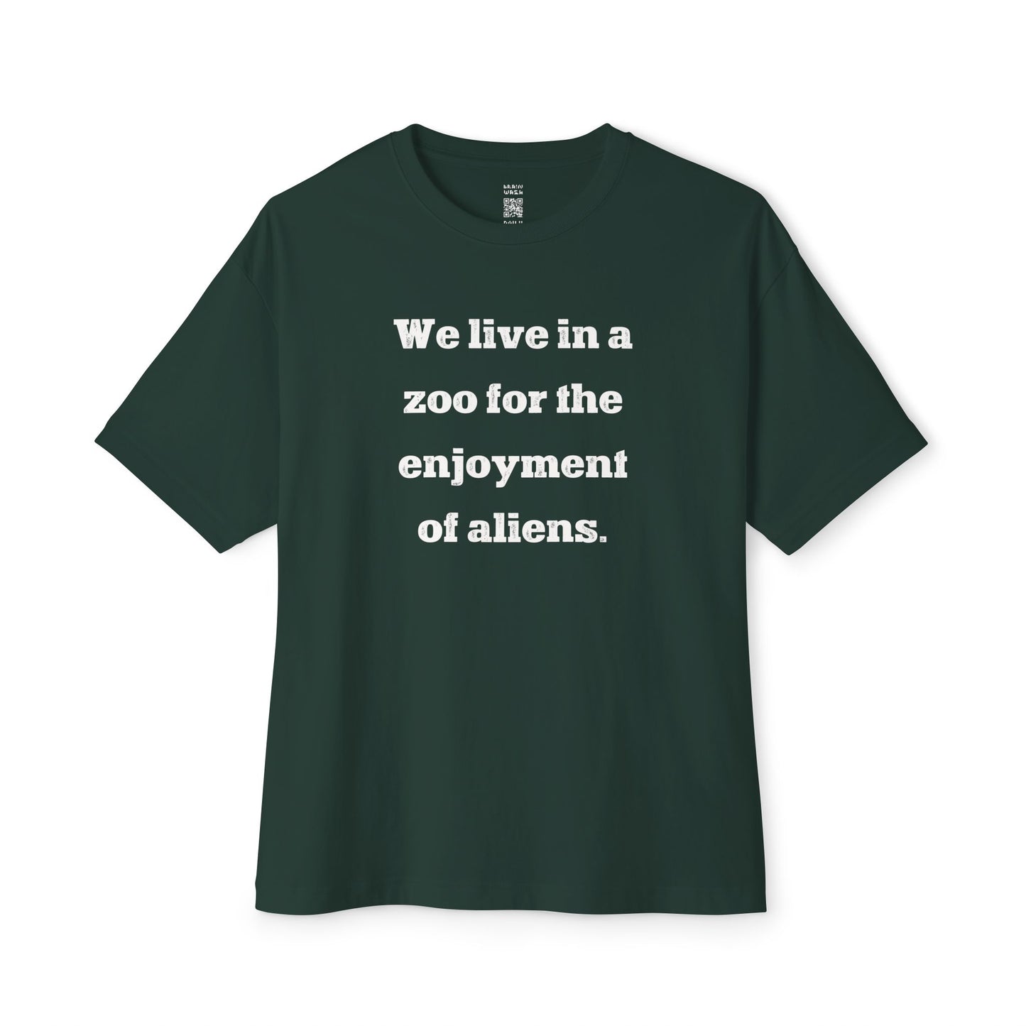 Zoo For The Enjoyment Of Aliens Oversized Tee