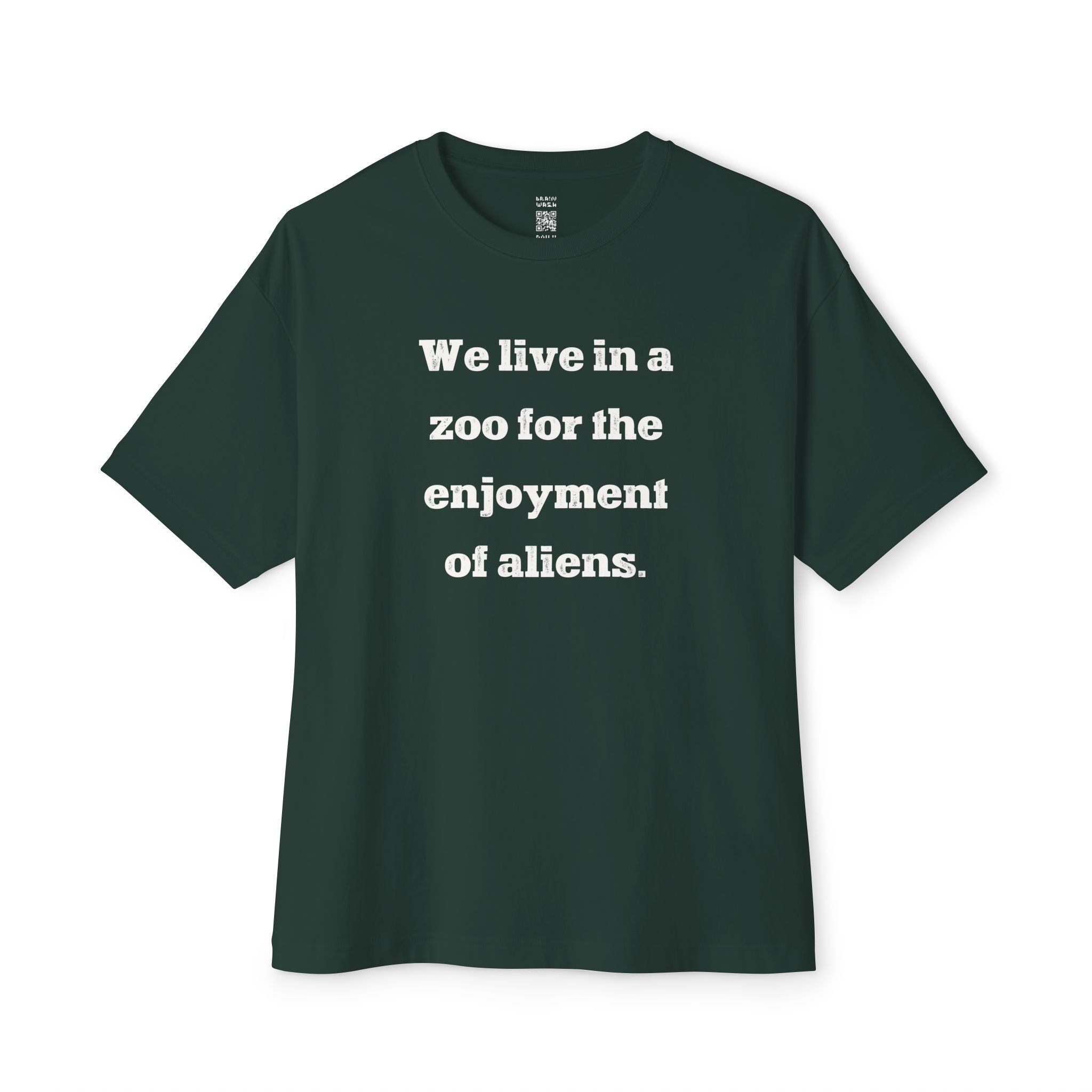 Zoo For The Enjoyment Of Aliens Oversized Tee