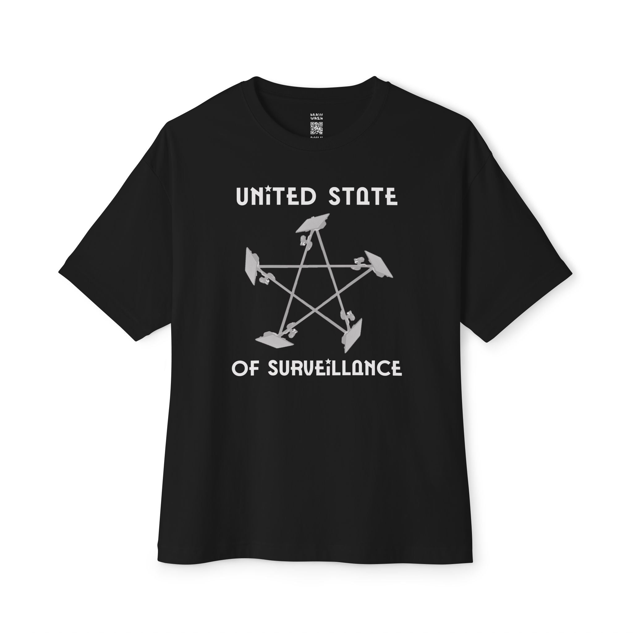 United State Of Surveillance Oversized Tee